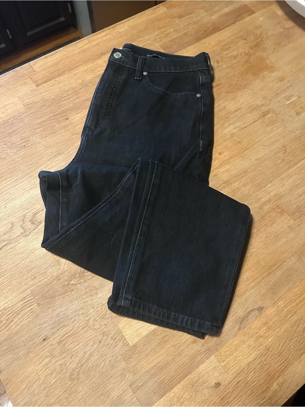 Banana Republic Women's High-Rise Black Jeans